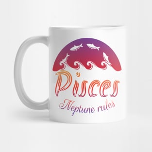 Pisces, where Neptune rules Mug